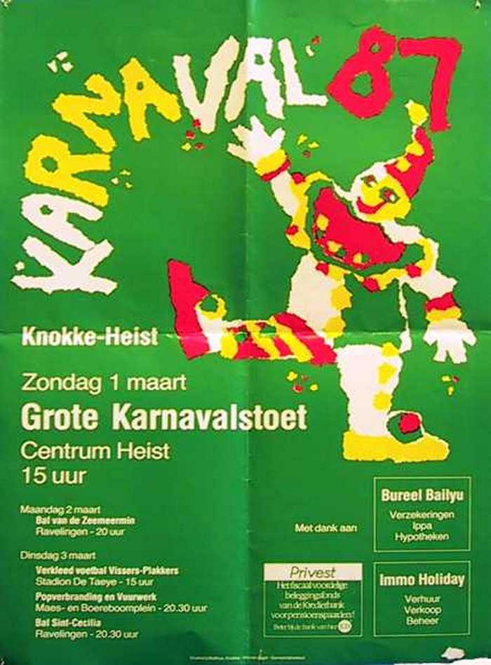 Karnaval 87 Knokke-Heist