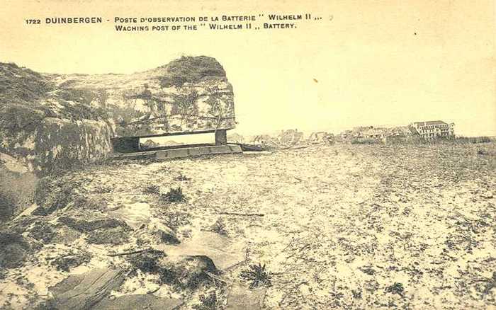 Duinbergen, Poste d'observation de la batterie Wilhelm II