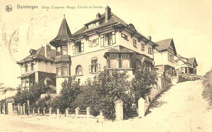 Duinbergen, Villa Chaperon Rouge, Courlis et Coucou