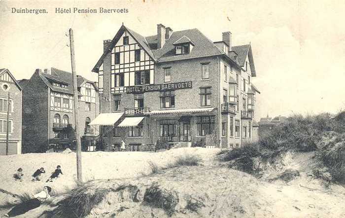 Duinbergen, Hôtel Pension Baervoets