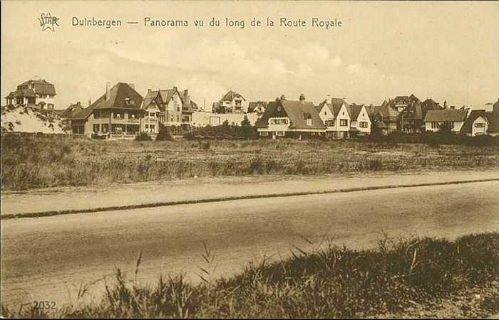 Duinbergen, Panorama vu du long de la Route Royale