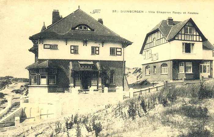 Duinbergen, Villa Chaperon Rouge et Koukou