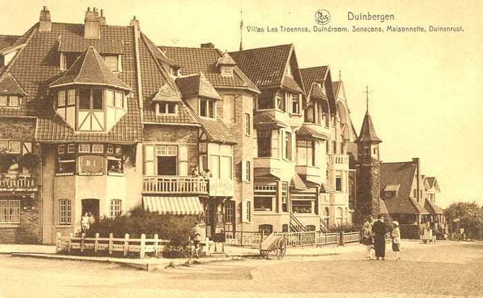 Duinbergen, Villas Les Troennes, Duindroom, Senecons, Maisonnette, Duinenrust