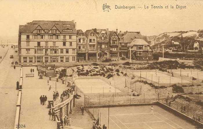 Duinbergen, Le Tennis et la Digue