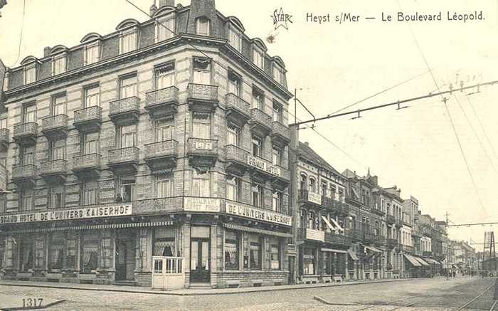 Heyst s/Mer - Le Boulevard Léopold