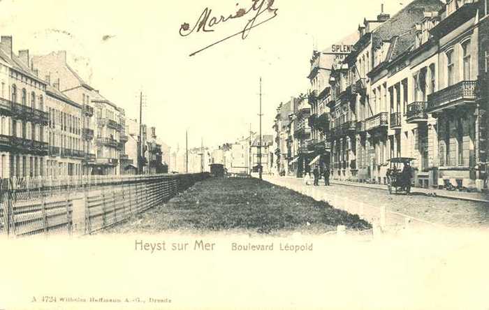 Heyst sur Mer - Boulevard Léopold