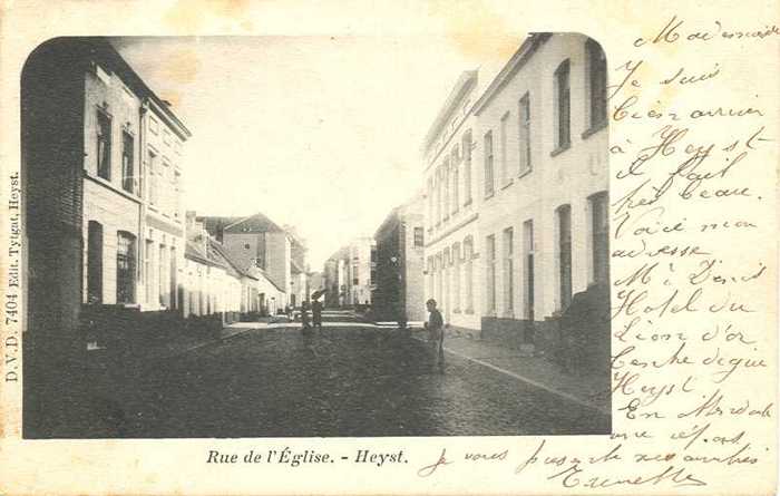 Rue de l'église - Heyst