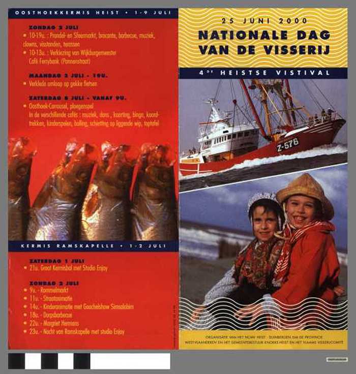 Nationale dag van de visserij. 4e Heists vistival - 2000