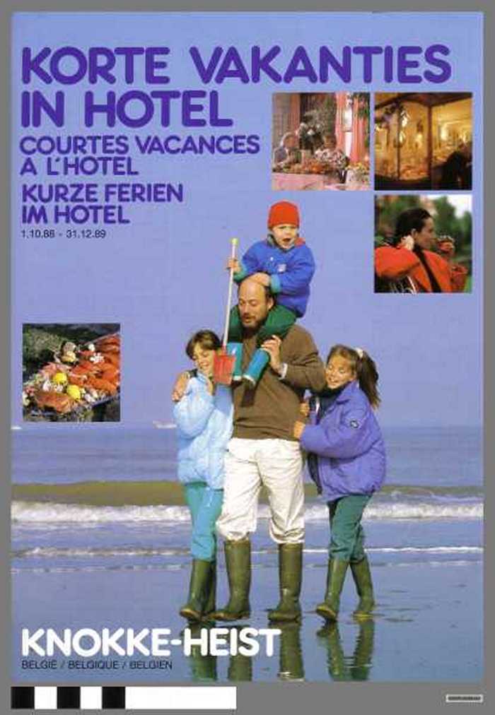 Korte vakanties in hotel Knokke-Heist - België - Courtes vacances à lhotel.