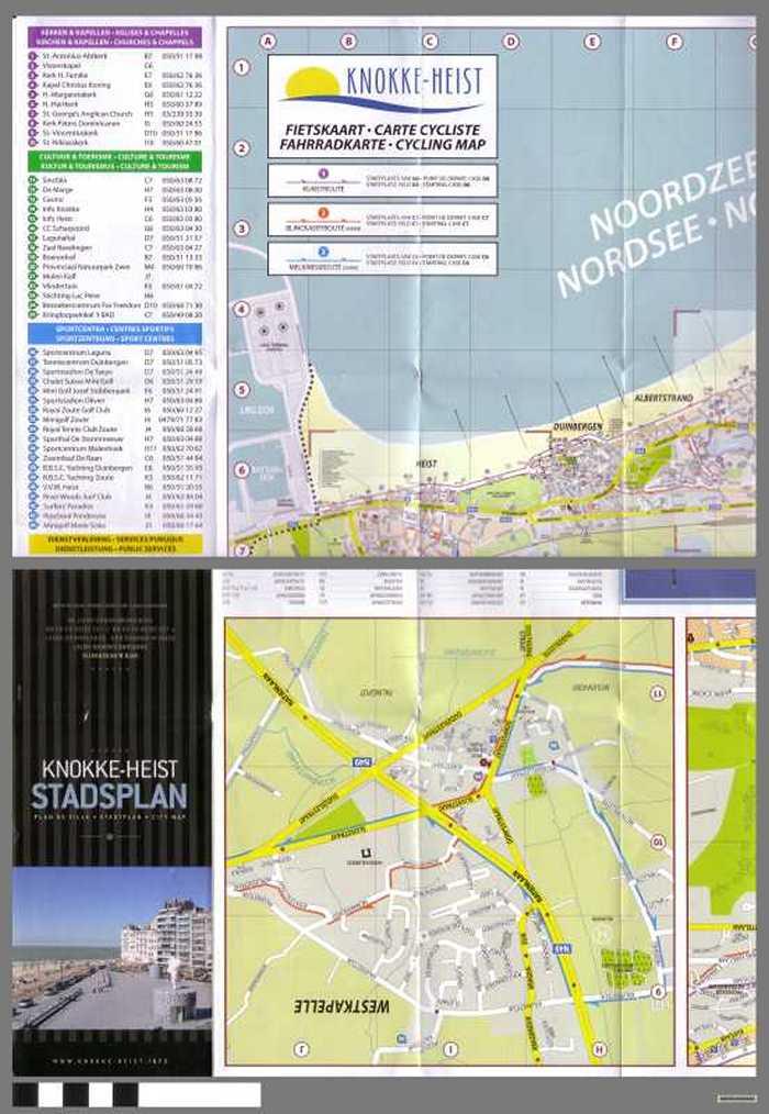 Knokke-Heist stadsplan