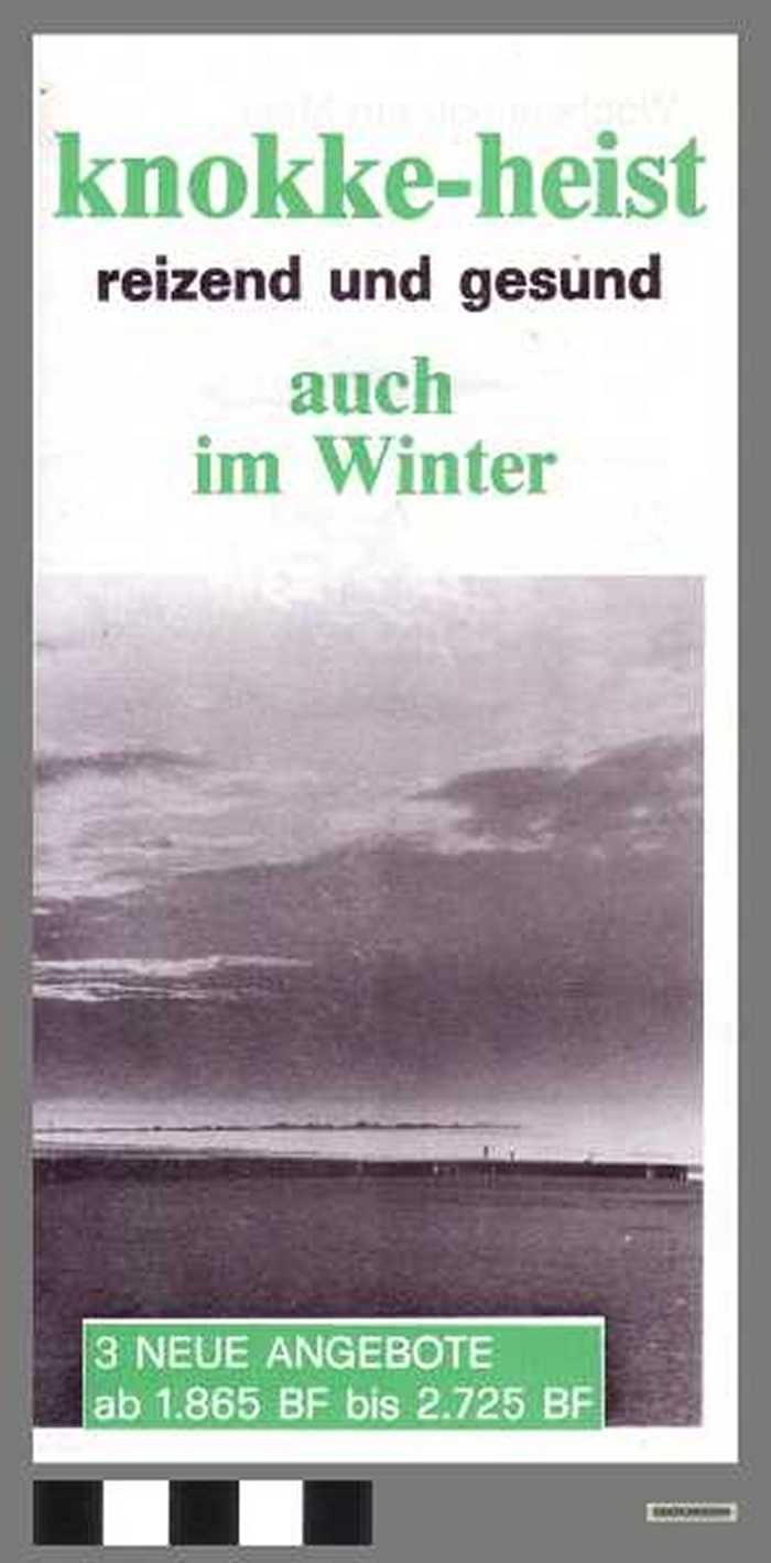 Knokke-Heist winterprogramma 83-84.
