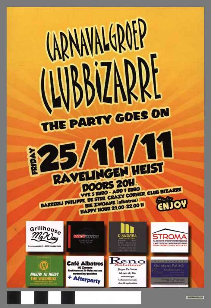 Carnavalgroep Club Bizarre - The party goes on.