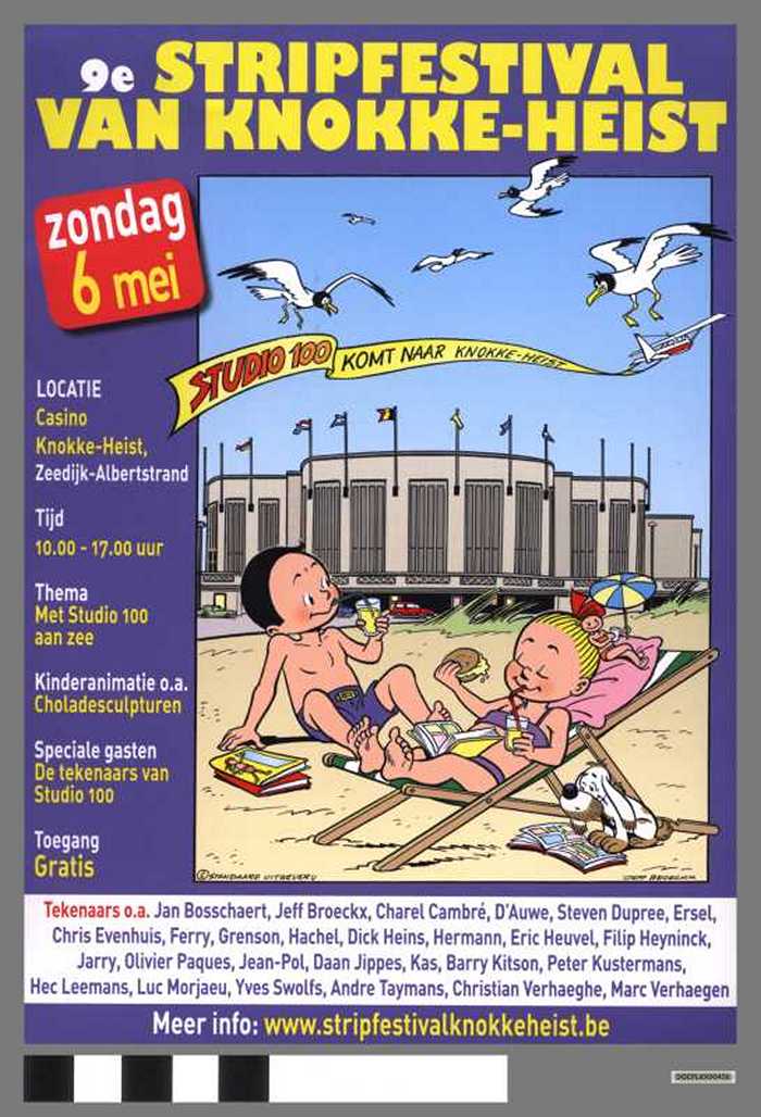 9e stripfestival van Knokke-Heist