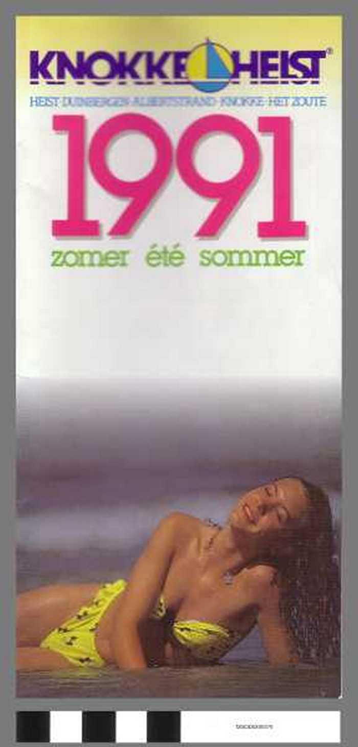 Knokke-Heist zomerprogramma 1991