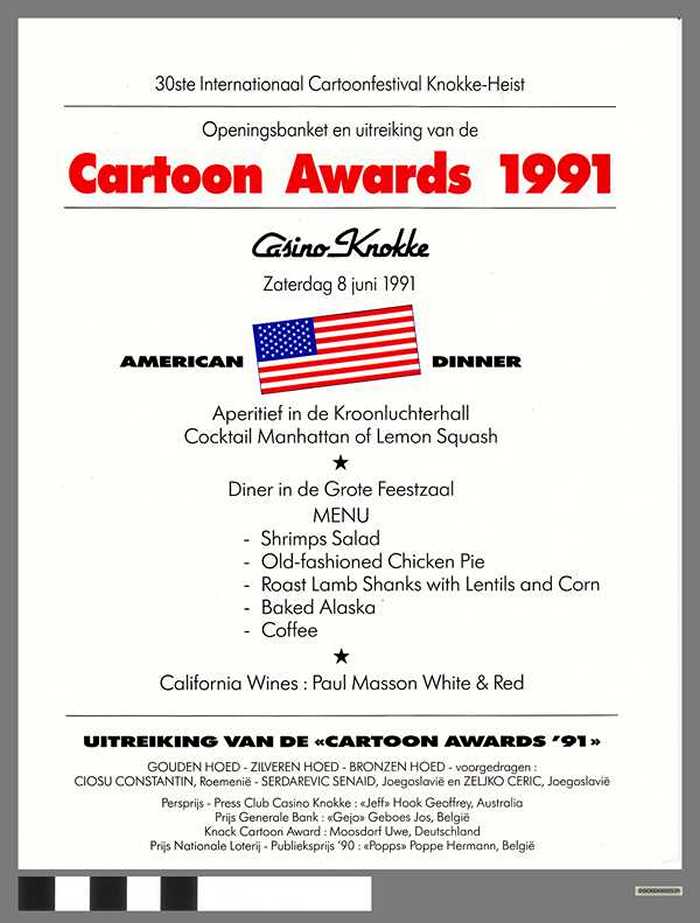 Cartoon Awards - 1991