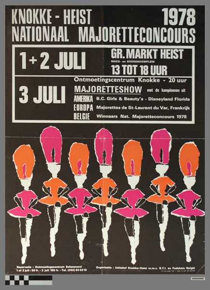 Knokke - Heist 1978, Nationaal Majoretteconcours