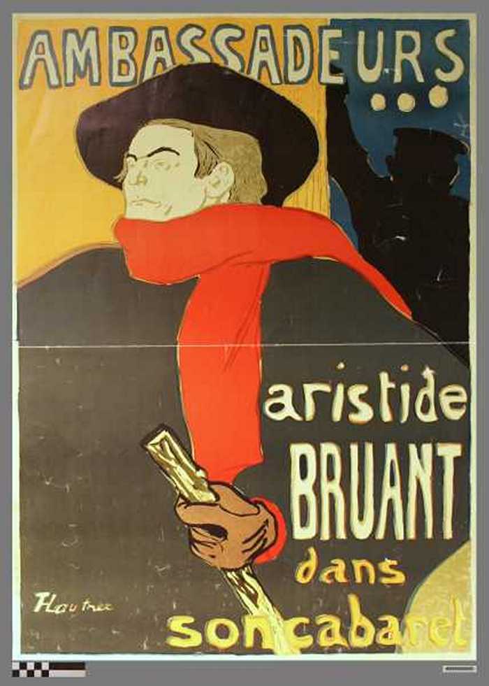 Ambassade URS, Aristide Bruant dans son Cabaret.