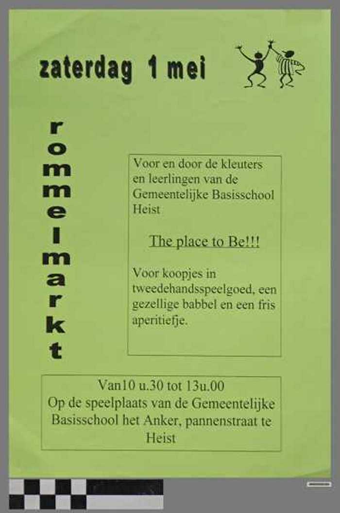 Zaterdag 1 mei, Rommelmarkt.