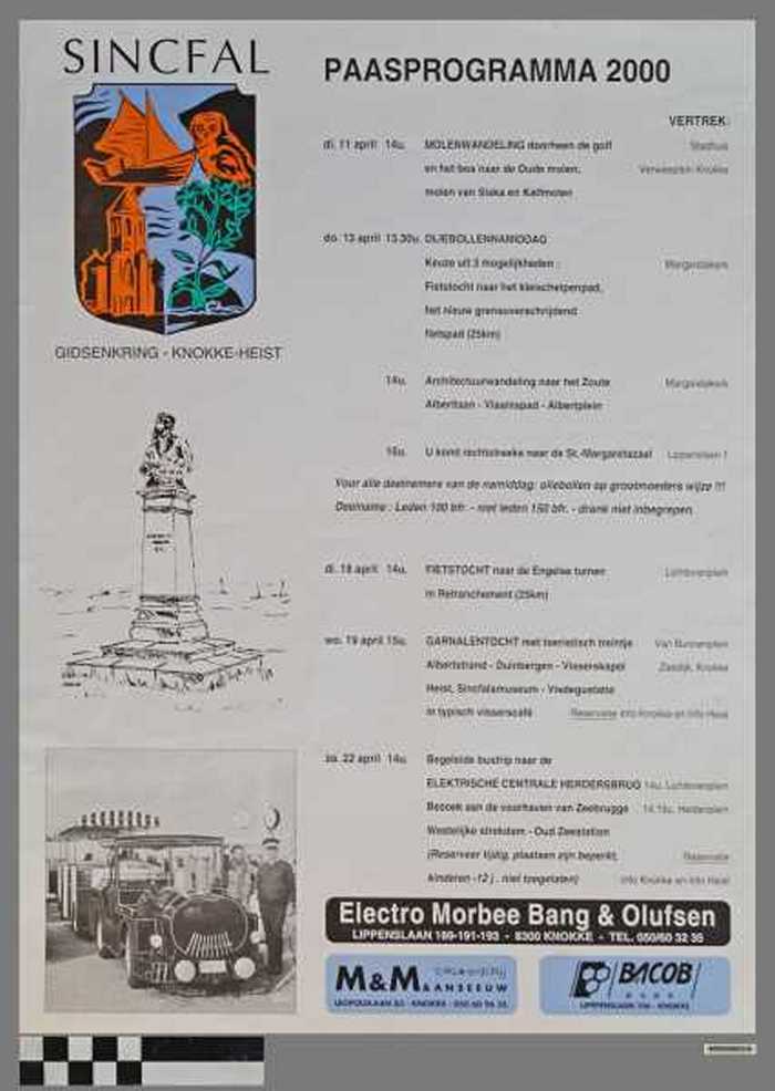 Sincfal, Gidsenkring - Knokke - Heist, Paasprogramma 2000