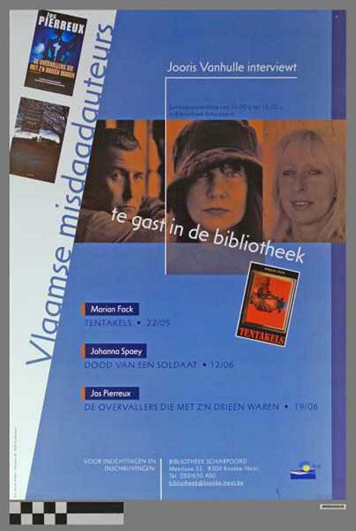 Vlaamse Misdaadauteurs, te Gast in de Bibliotheek