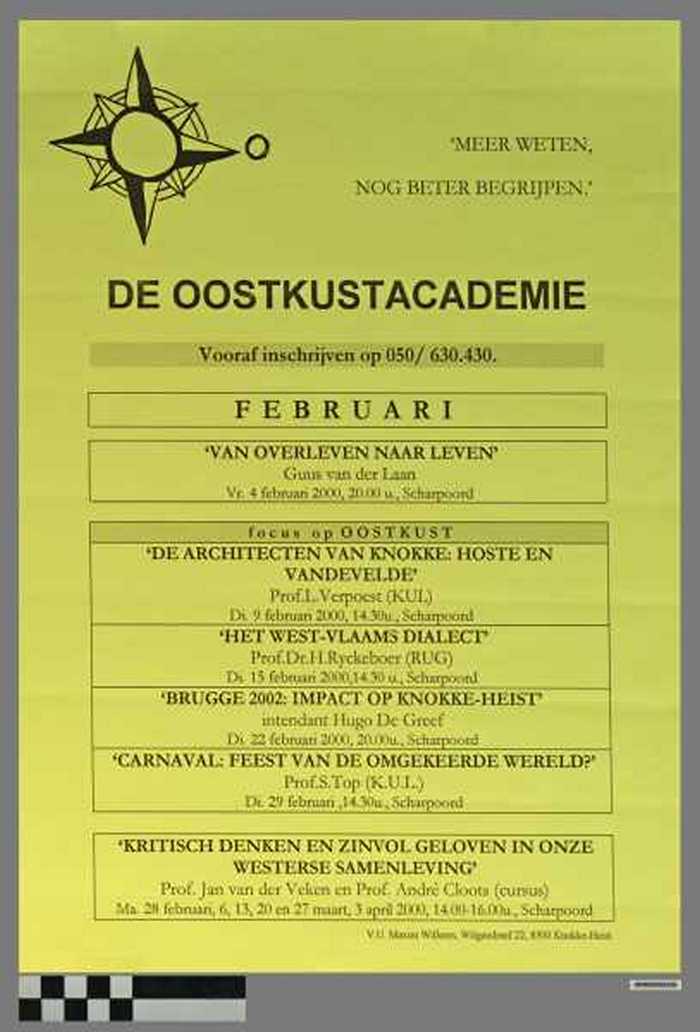 De Oostkustacademie, Februari