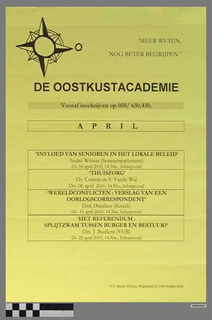 De Oostkustacademie, April