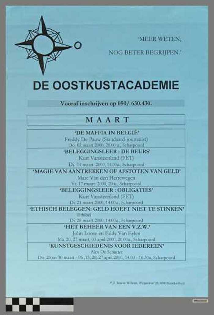 De Oostkustacademie, Maart