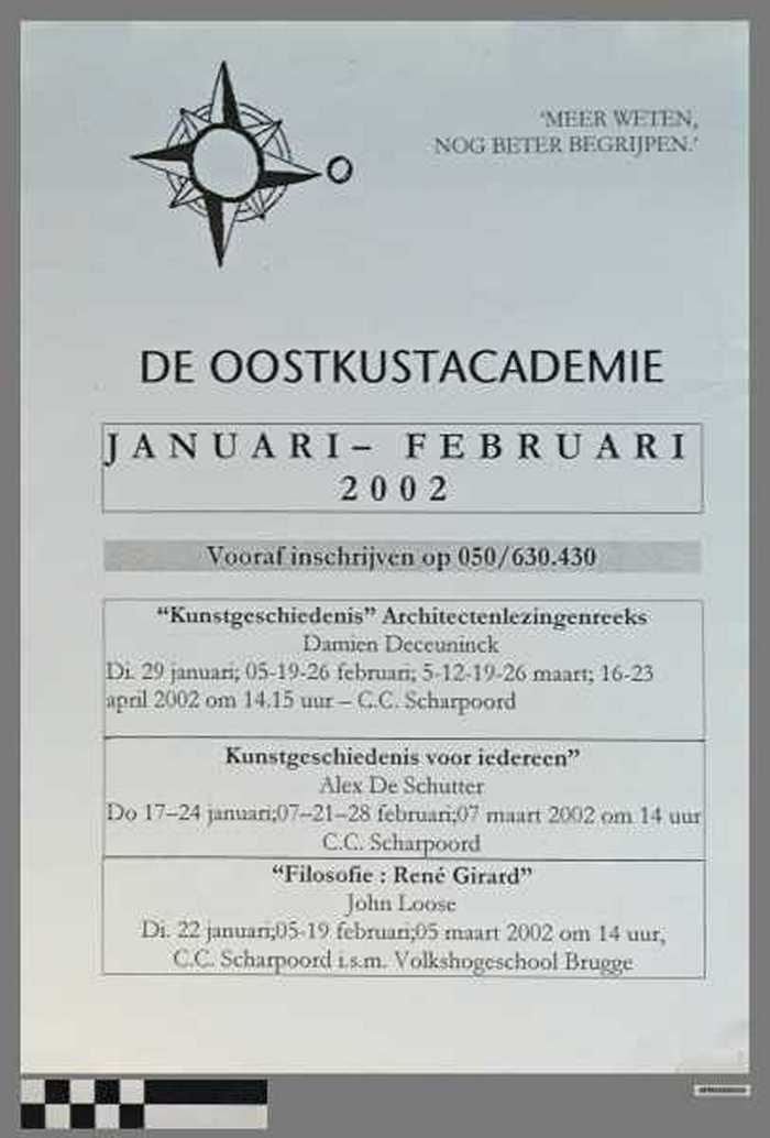 De Oostkustacademie, Januari - Februari 2002