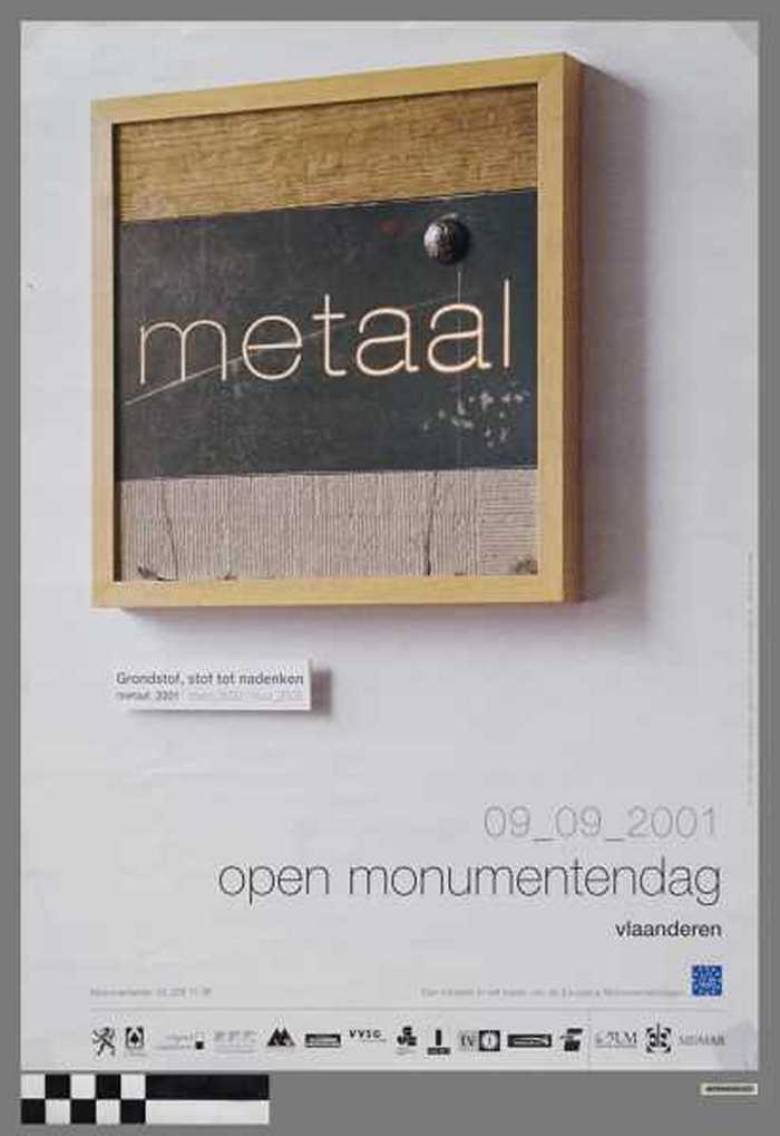 Metaal, Open Monumentendag, Vlaanderen