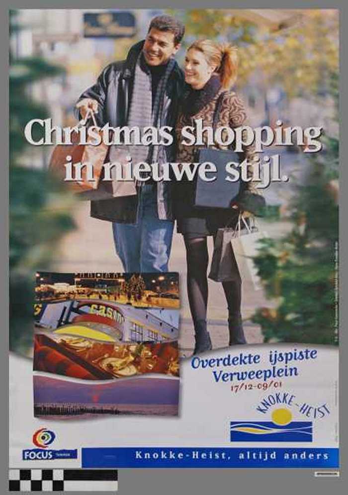 Christmas shopping in nieuwe stijl.