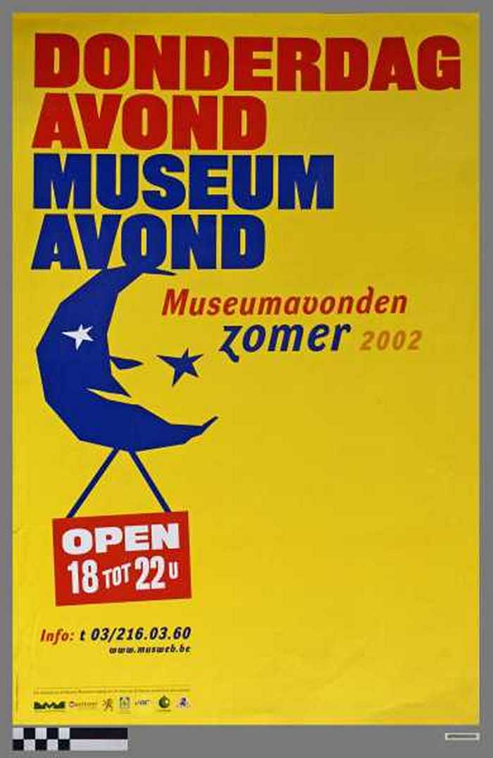 Donderdagavond, Museumavond, Museumavonden zomer 2002