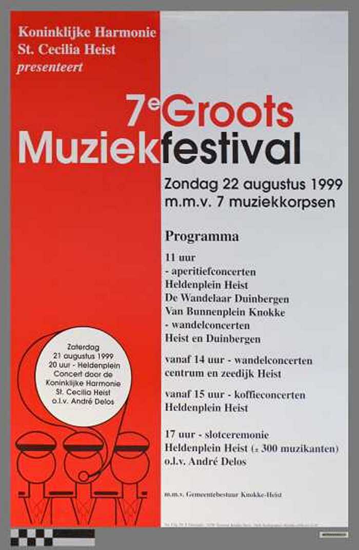 7e Groots Muziekfestival 1999