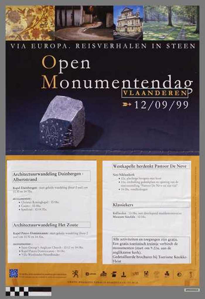 Open Monumentendag Vlaanderen 1999