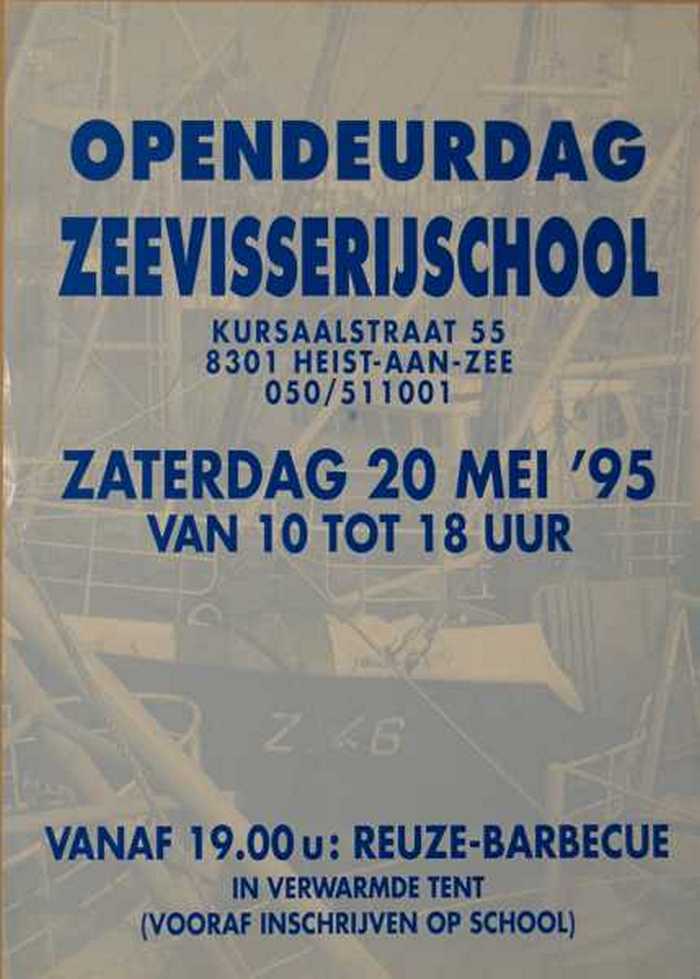 Opendeurdag zeevisserijschool.