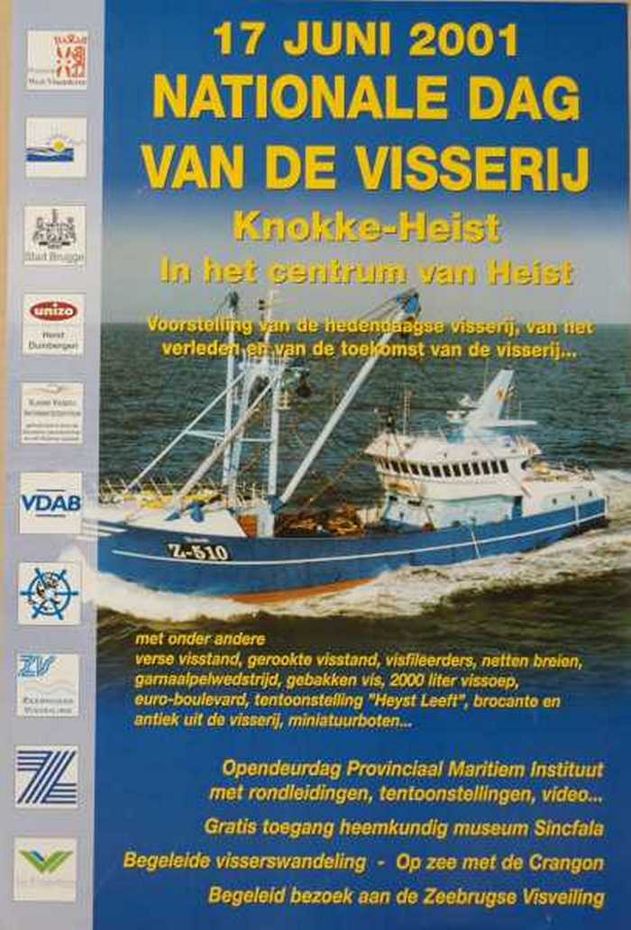 17 juni 2001 Nationale dag van de Visserij Knokke-Heist