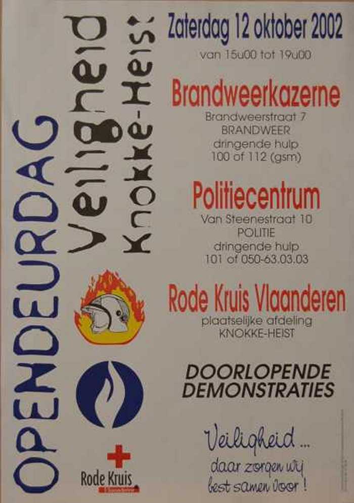 Opendeurdag Veiligheid Knokke-Heist.