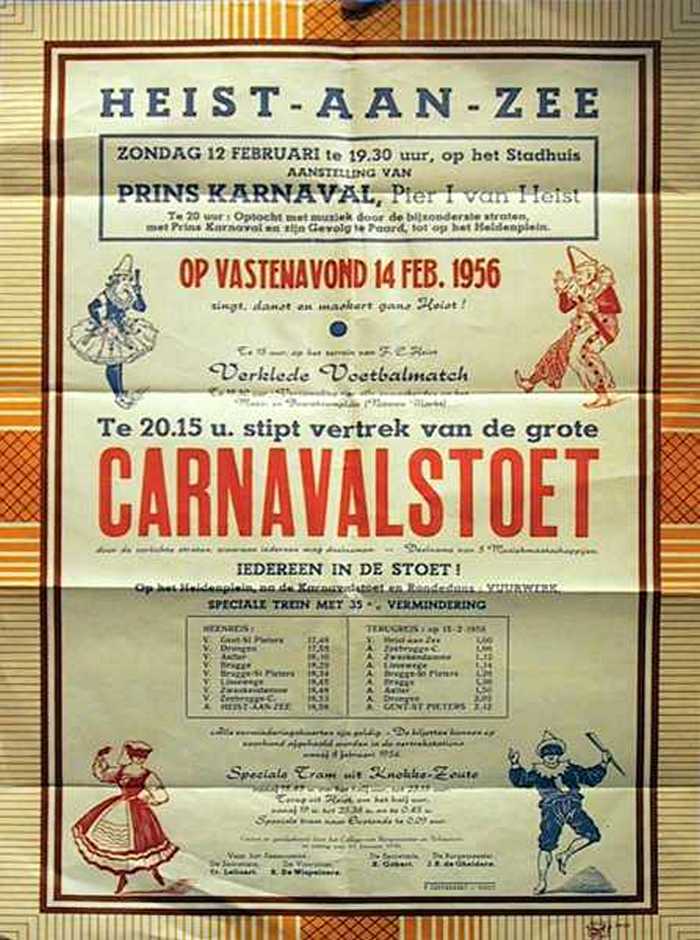 Carnavalstoet Heist-aan-zee.