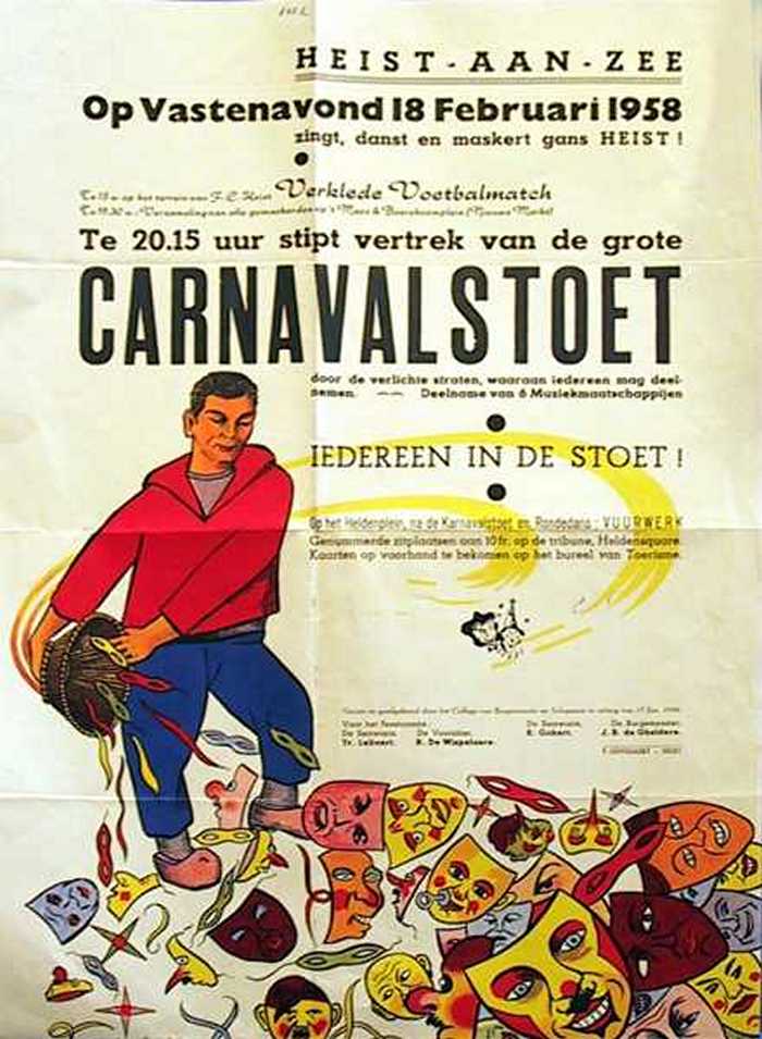 Carnavalstoet Heist-aan-zee.