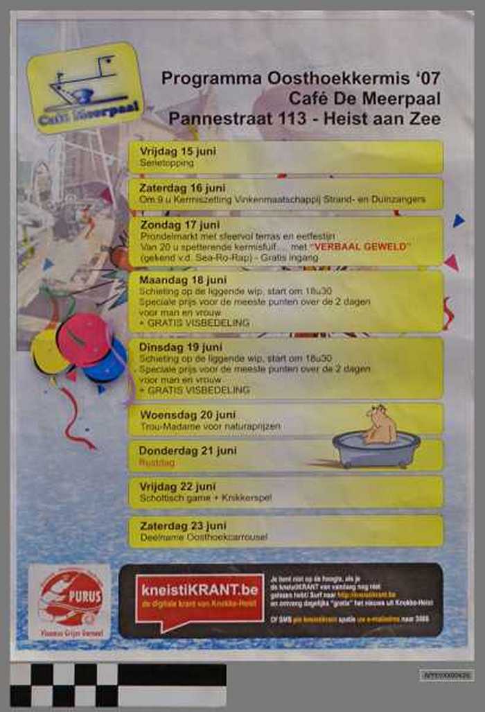 Programma Oosthoekkermis