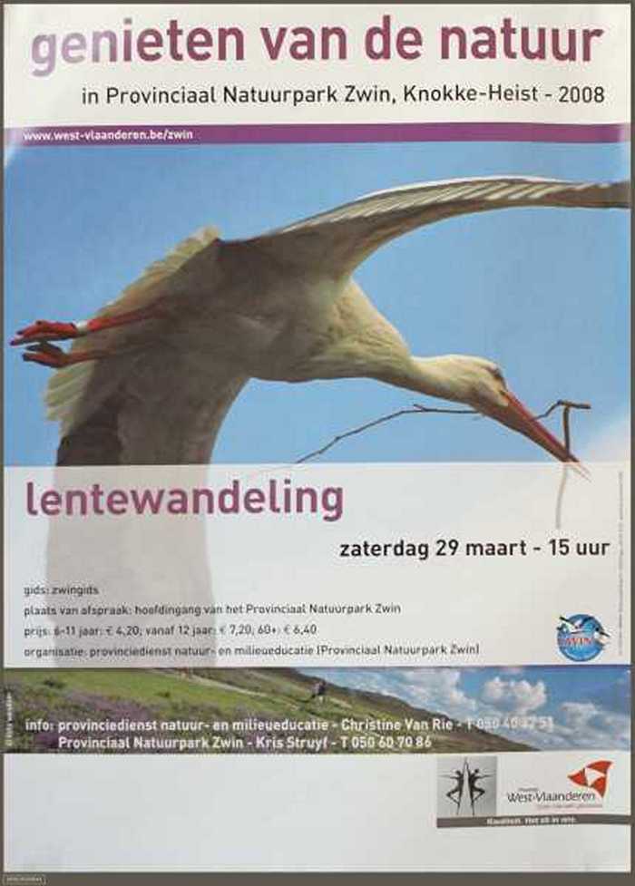 Genieten van de natuur. Lentewandeling.