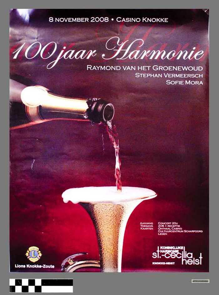 100 jaar Harmonie - AFFEVXX00484 100 jaar Harmonie