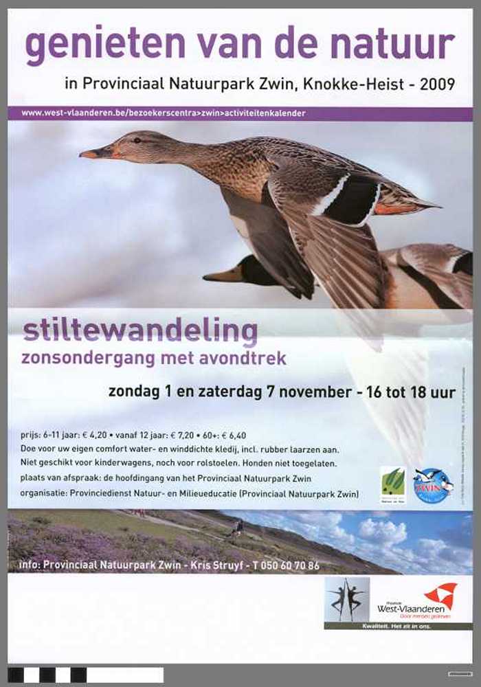 Genieten van de natuur - stiltewandeling