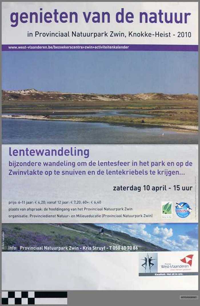 Genieten van de natuur. Lentewandeling