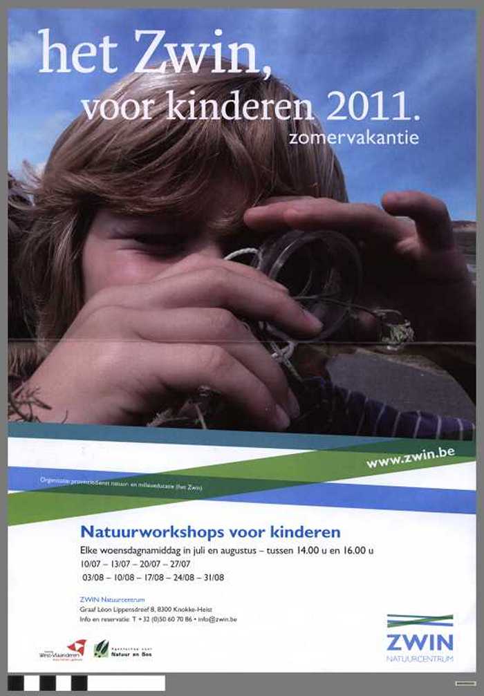 Het Zwin voor kinderen 2011 - Zomervakantie