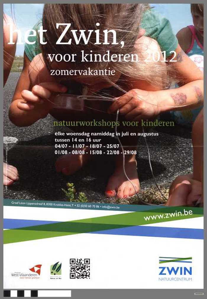 Het Zwin voor kinderen 2012 - Zomervakantie