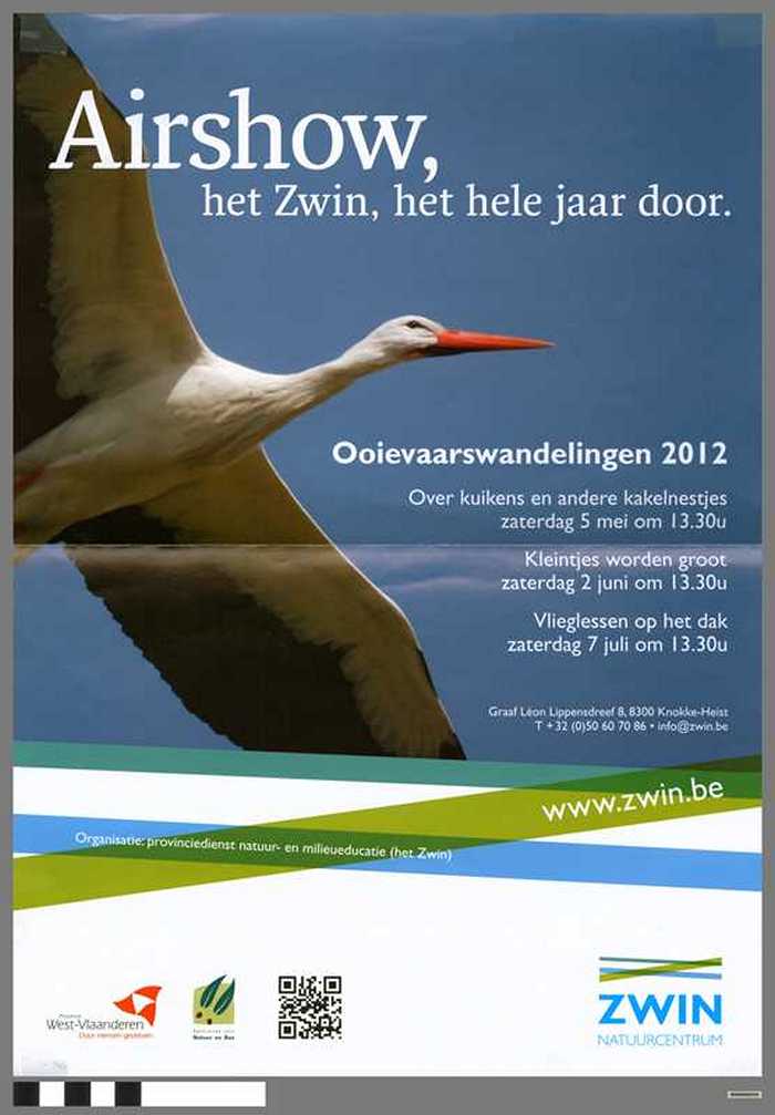 Airshow - het Zwin, het hele jaar door - Ooievaarswandelingen