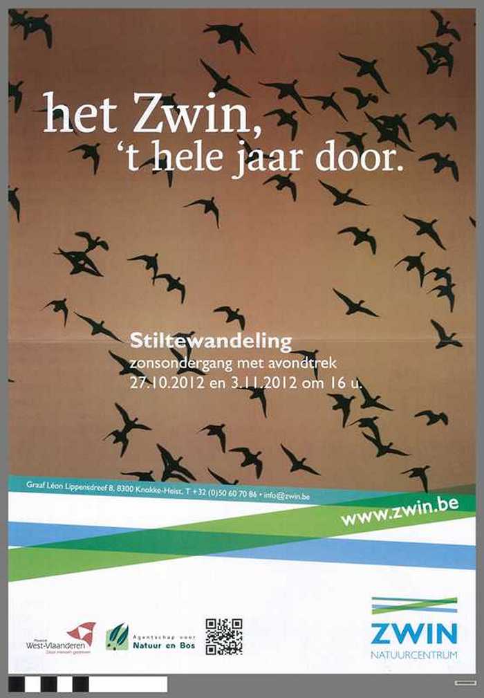 Het Zwin, het hele jaar door - Stiltewandeling - 2012