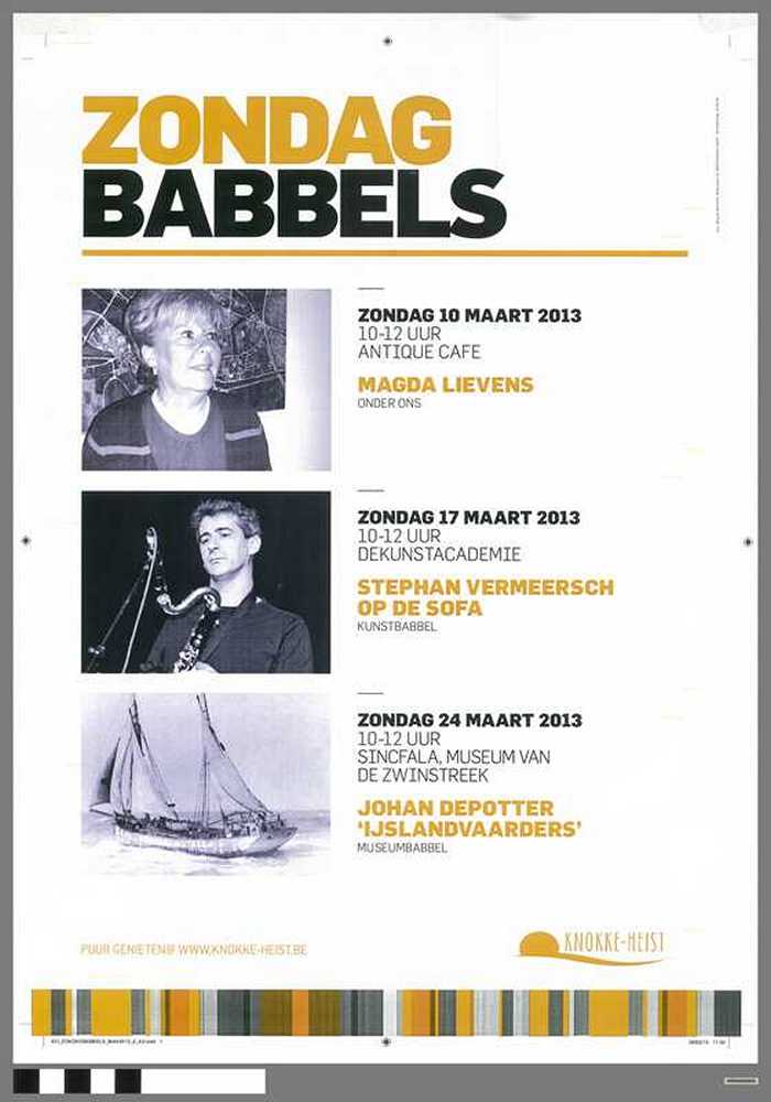 Zondagbabbels - maart 2013