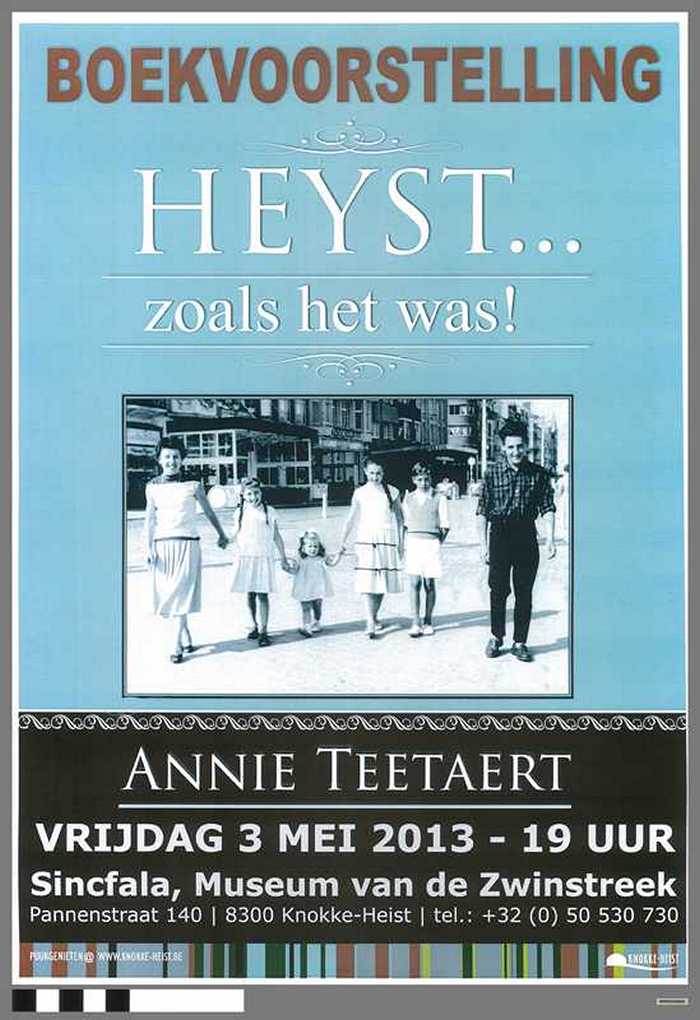 Boekvoorstelling: 'Heyst... zoals het was!'