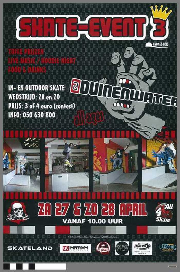 SKATE-EVENT 3 - at Duinenwater - Knokke-Heisr